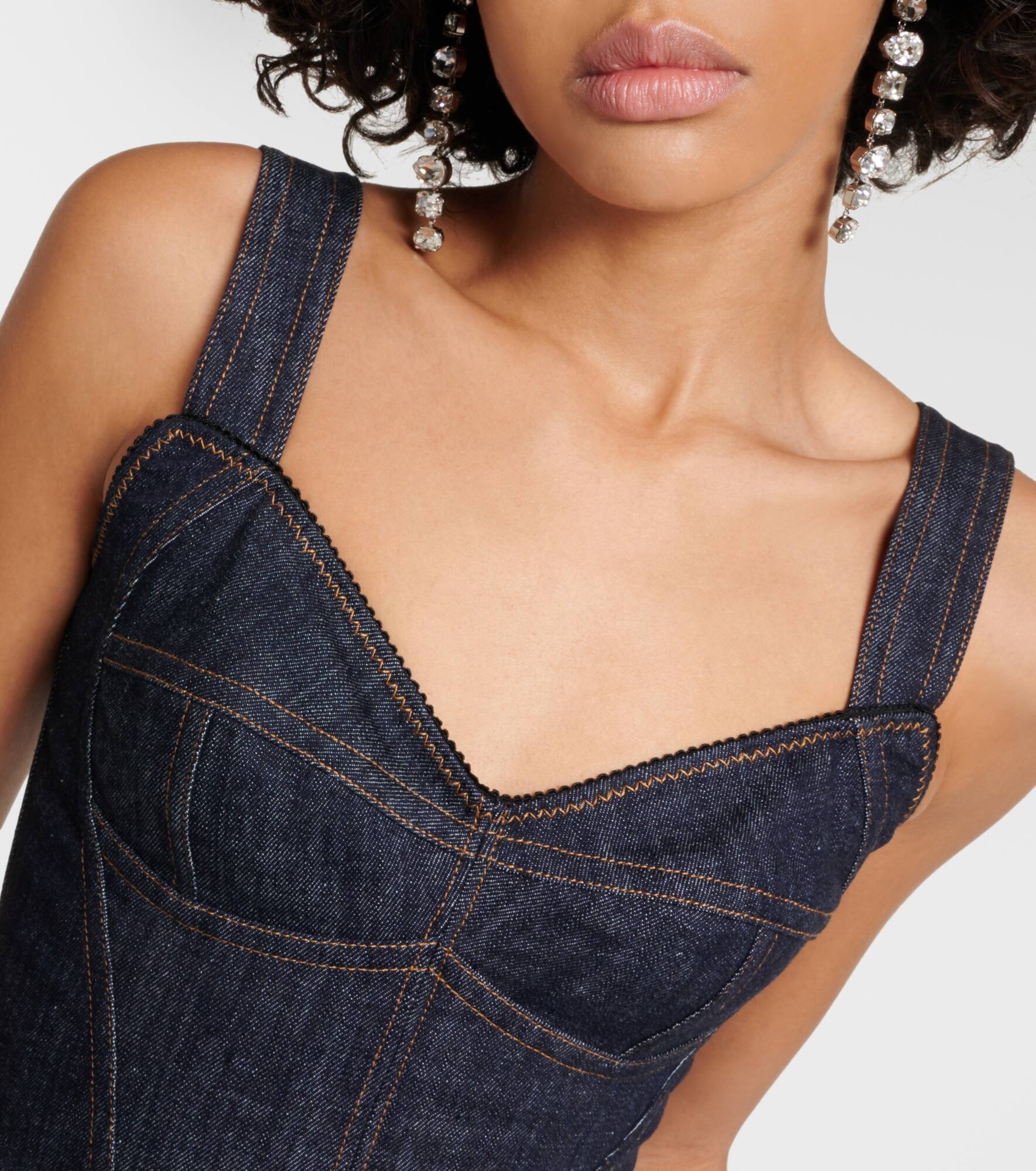 Denim bustier - 4