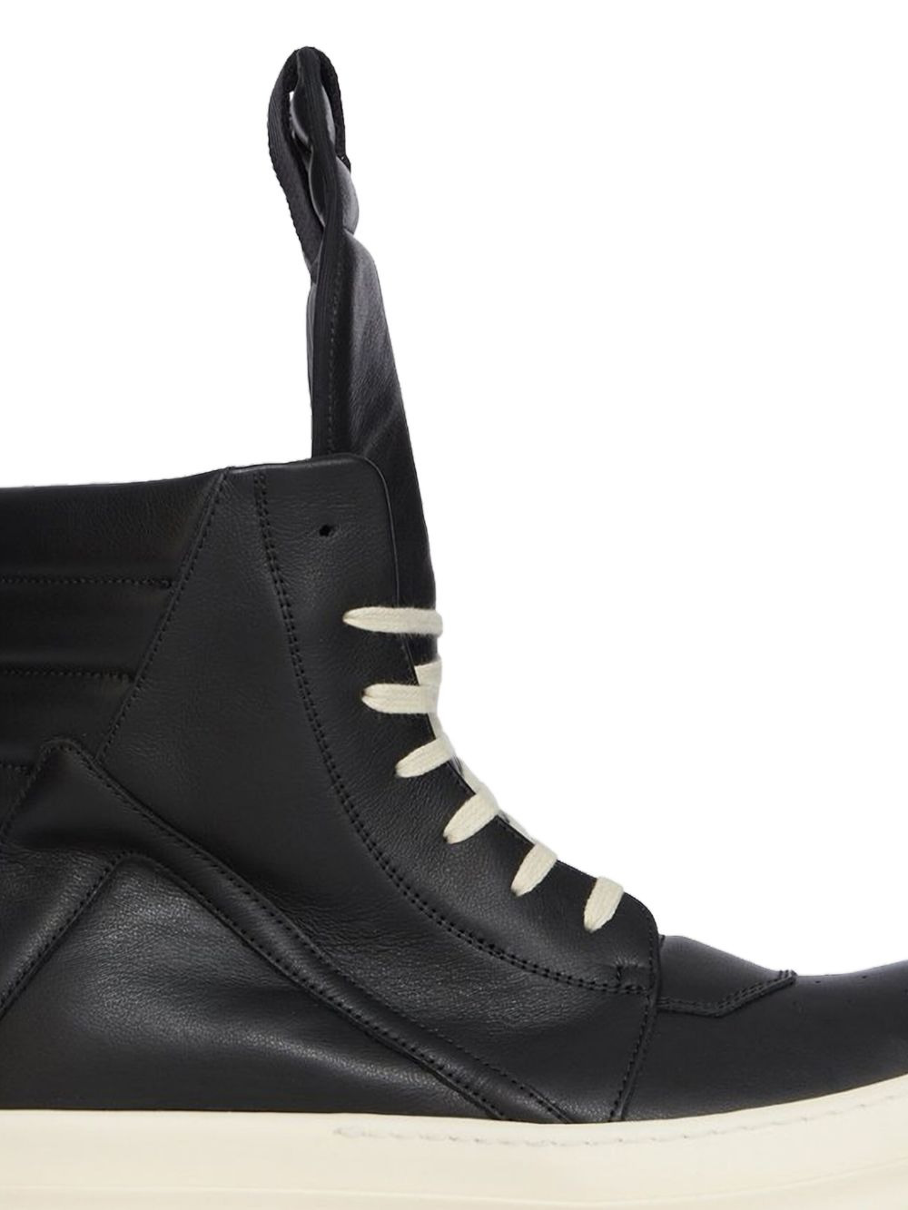 Geobasket padded leather high-top sneakers - 2
