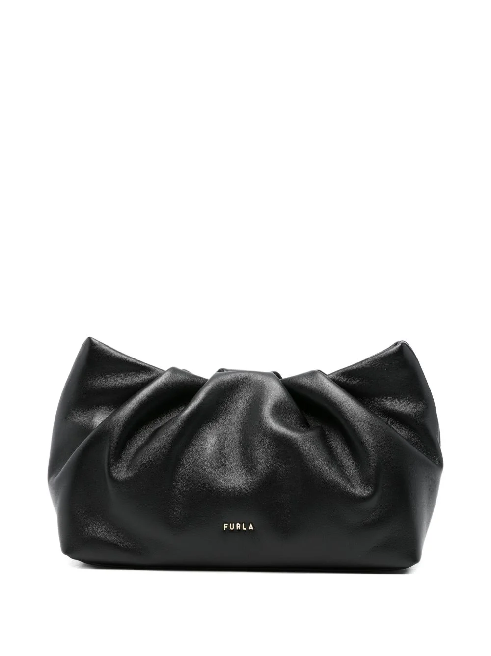 mini Delia gathered clutch bag - 1