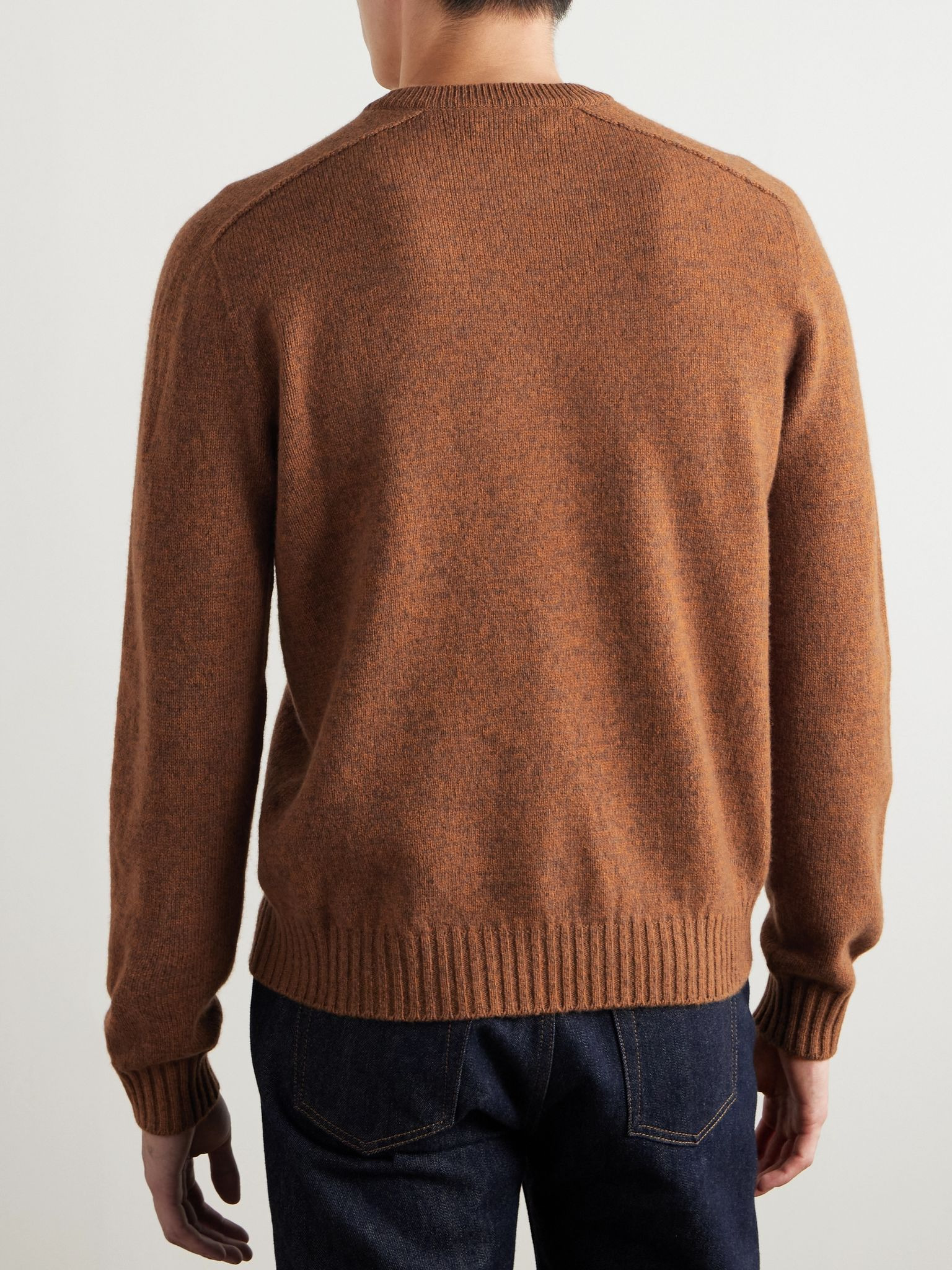 Mastallone Wool Sweater Orange - 4