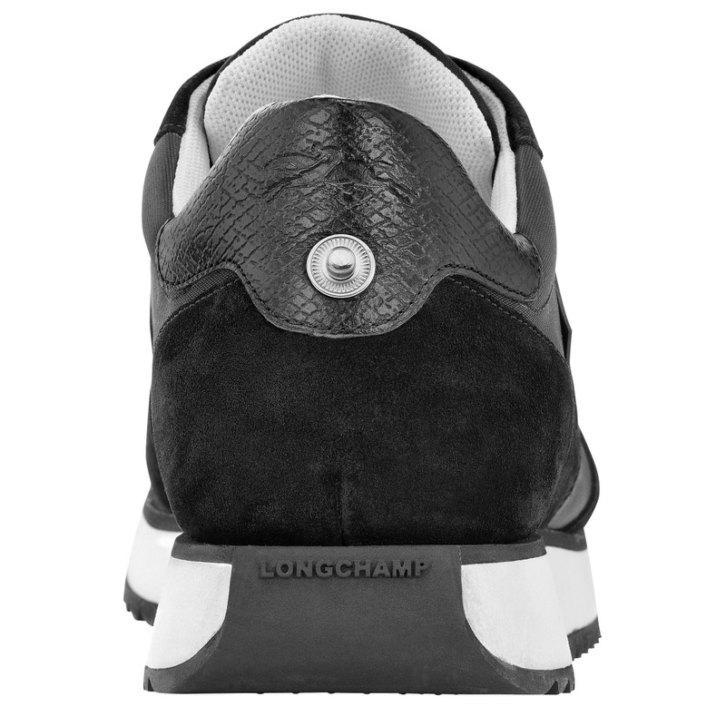 Le Pliage Green Sneakers Black - Leather 3