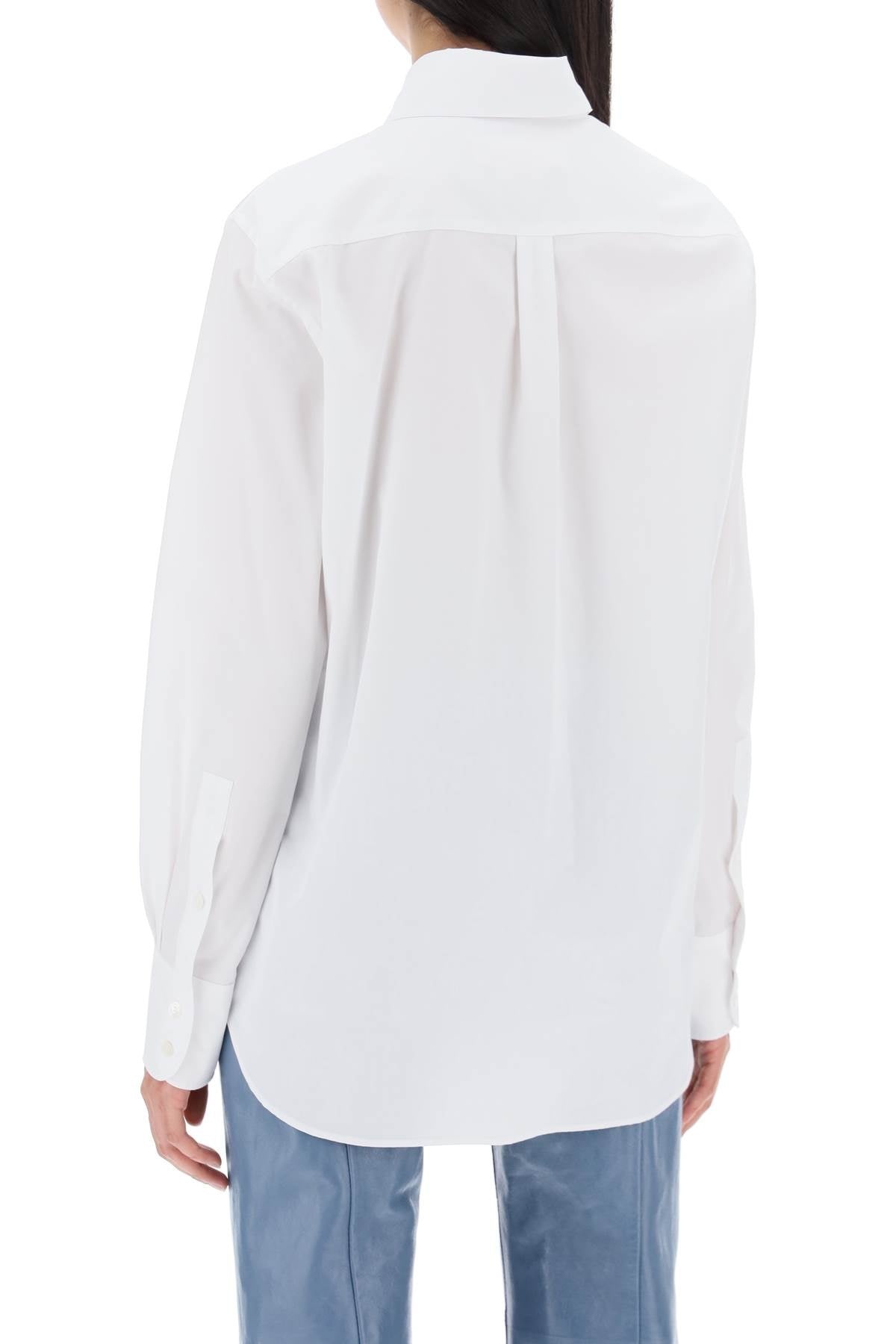 Marni "Shirt With Flower Print Patch And Embroidered Logo Women - 3