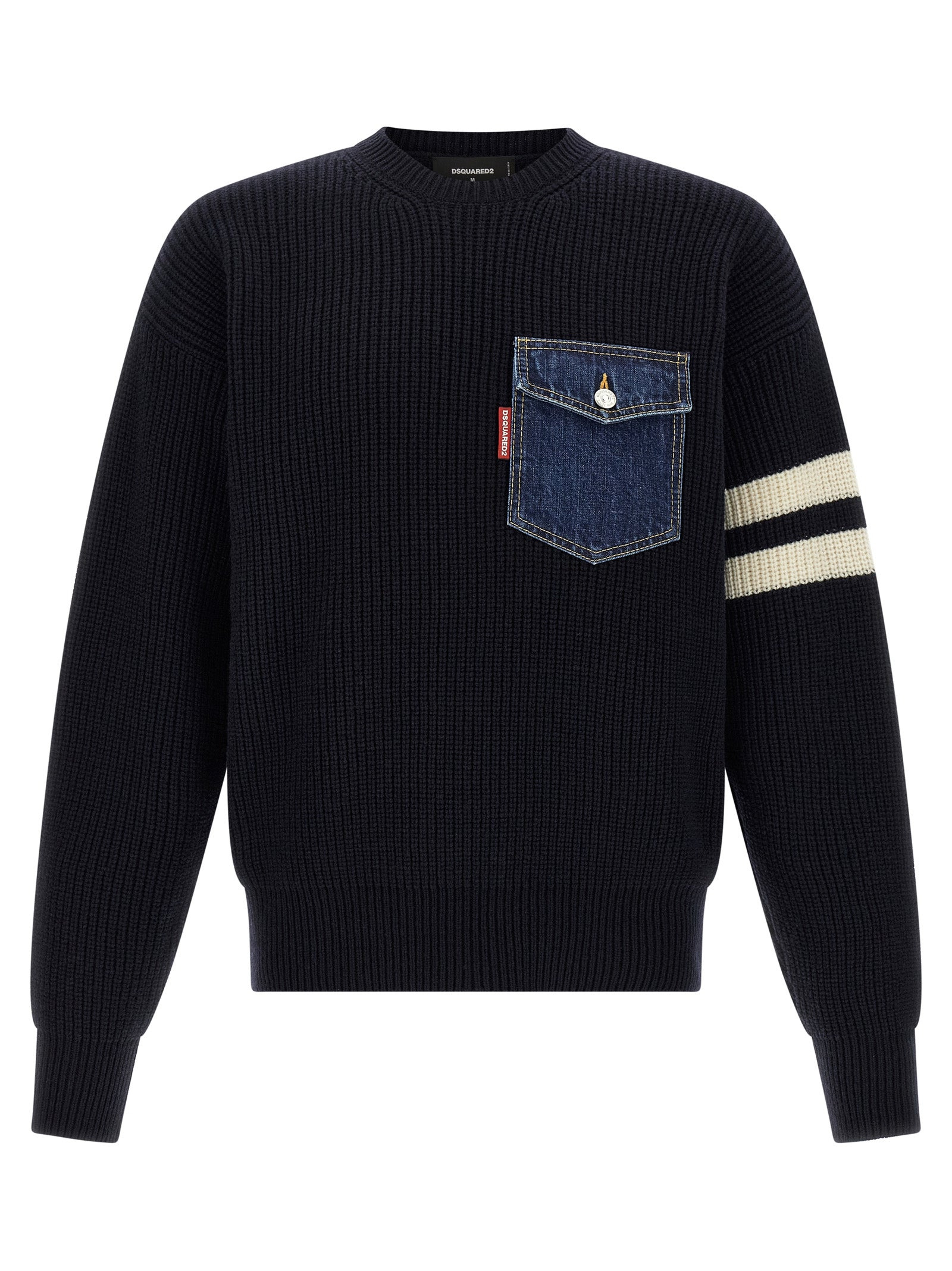 Dsquared2 Men 'Denim Mix' Sweater - 1
