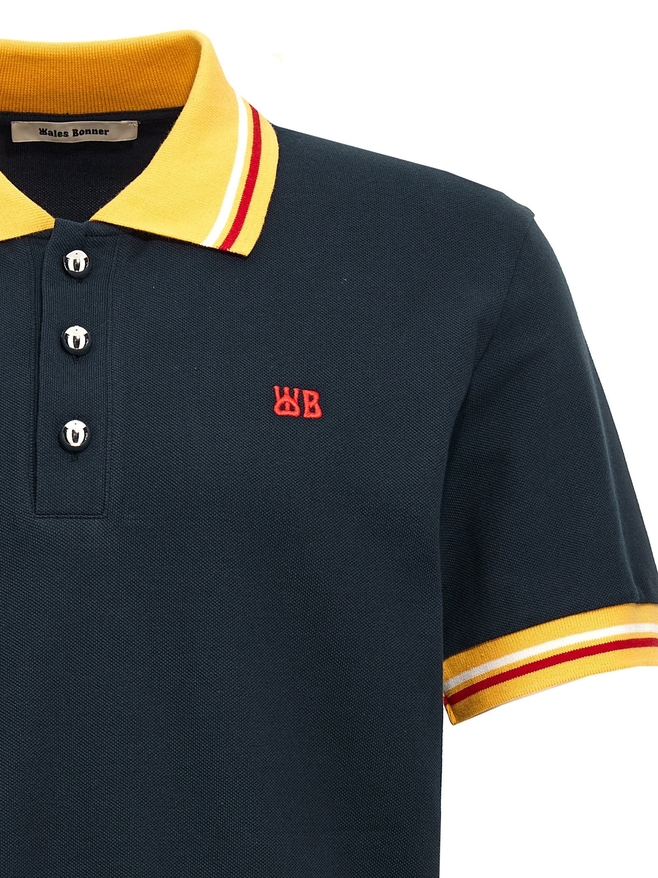 WALES BONNER Sun Polo Blue | wananluxury | REVERSIBLE