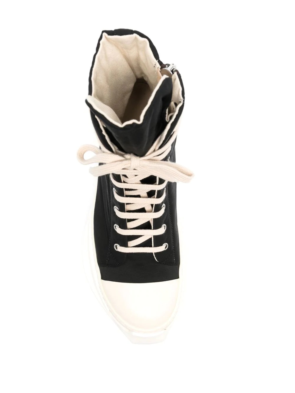 Abstract high-top sneakers - 4