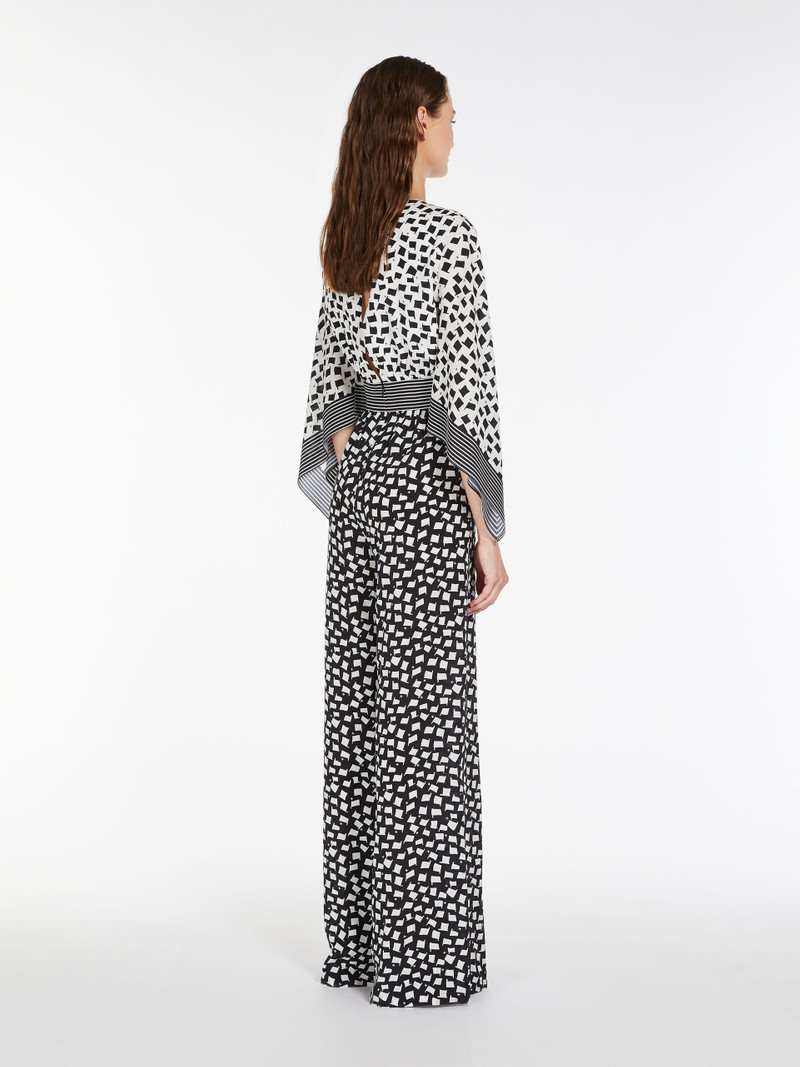 ORIGANO Printed silk jumpsuit 4