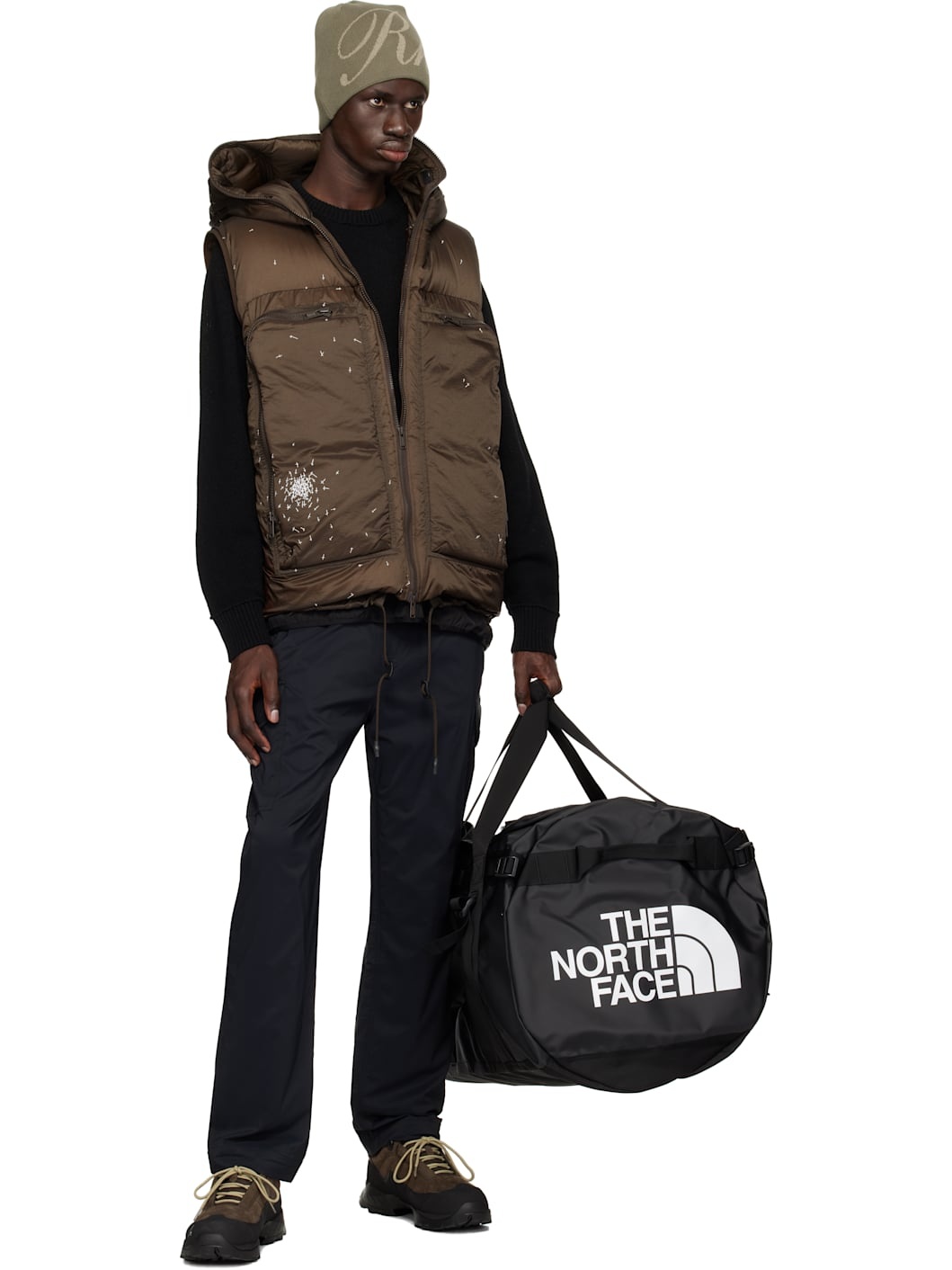 Black Base Camp XL Duffle Bag - 5