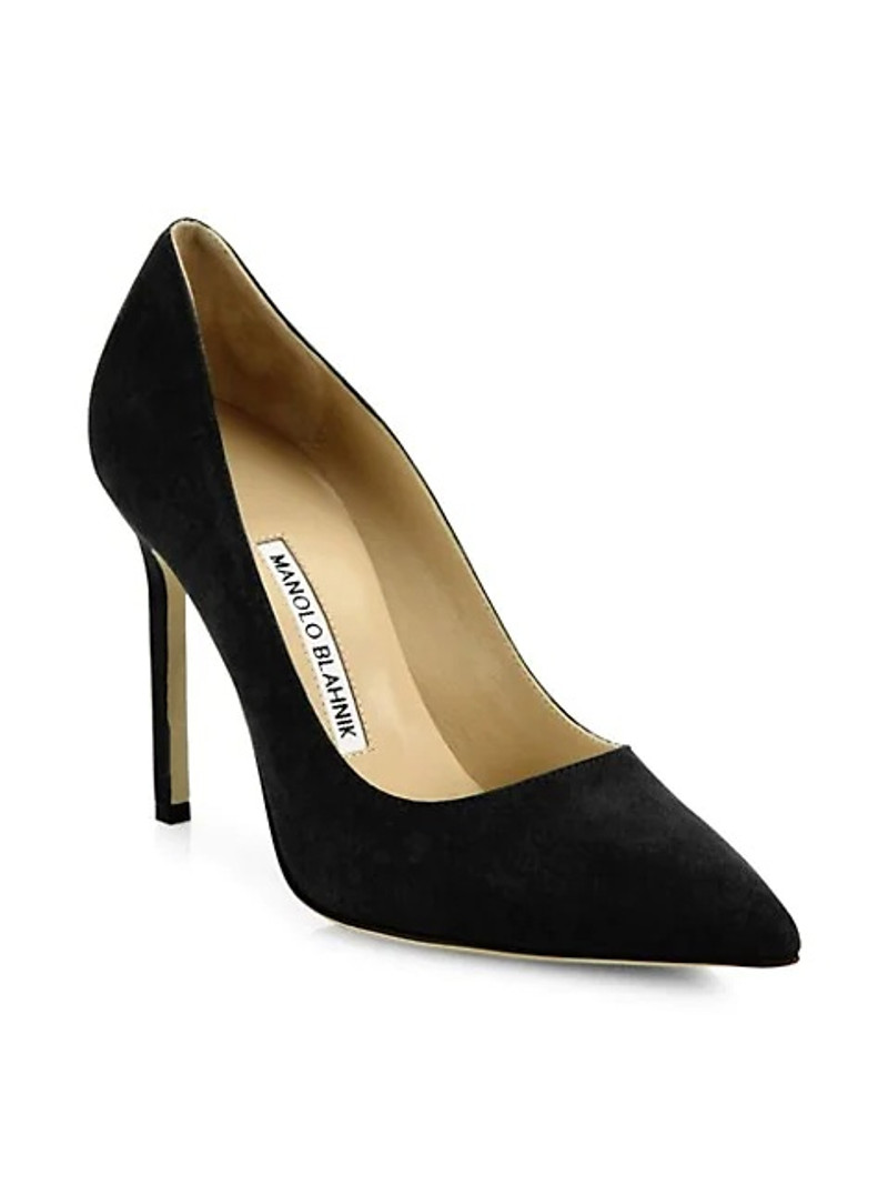 BB 100mm suede pumps - 1