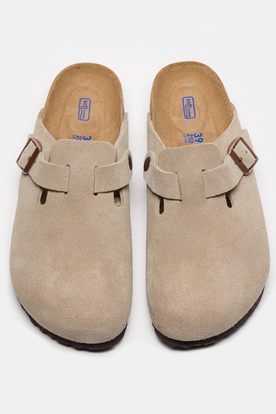 Boston Narrow Fit Mule in Taupe - 4