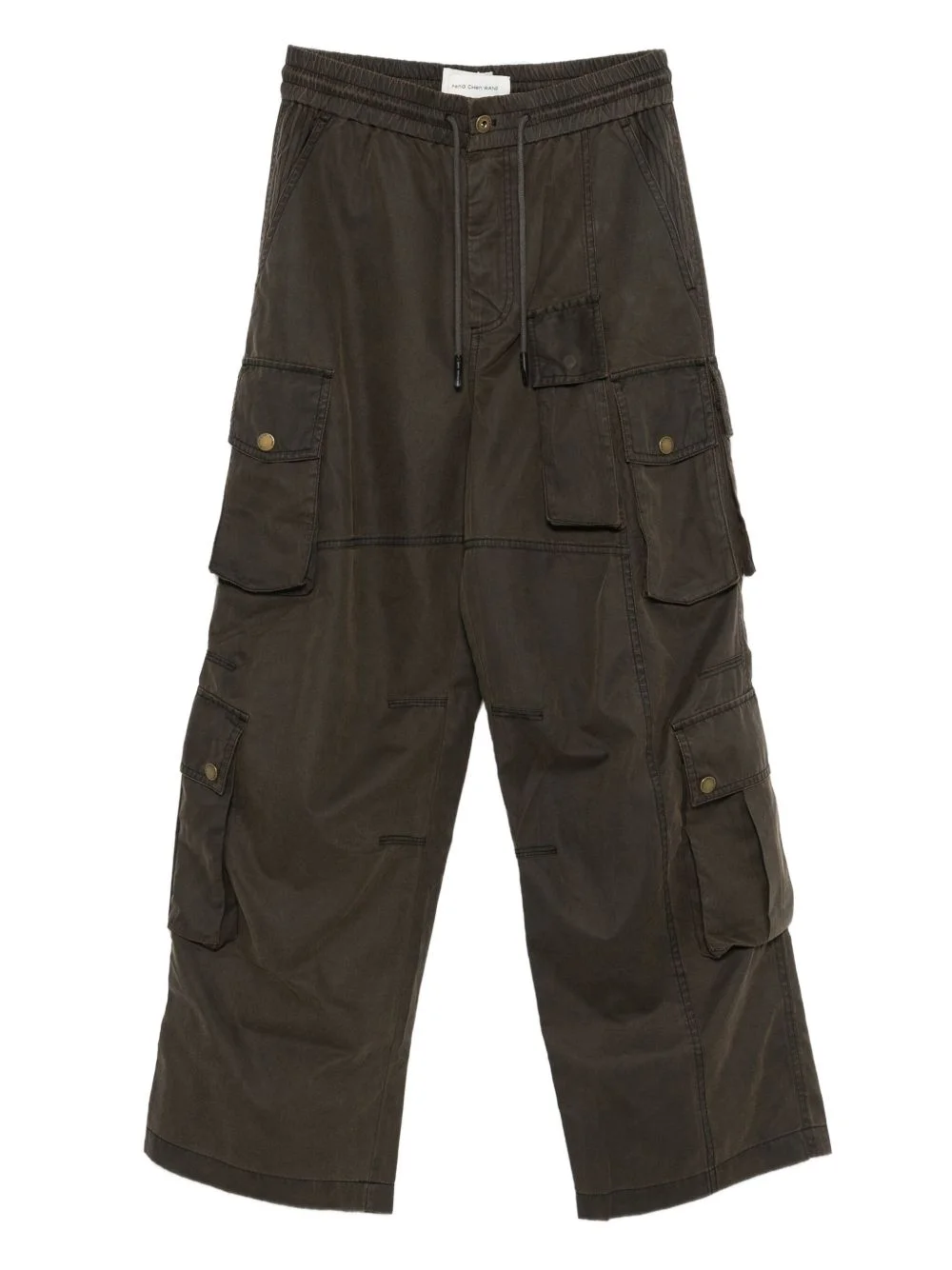 cargo-pocket trousers - 1