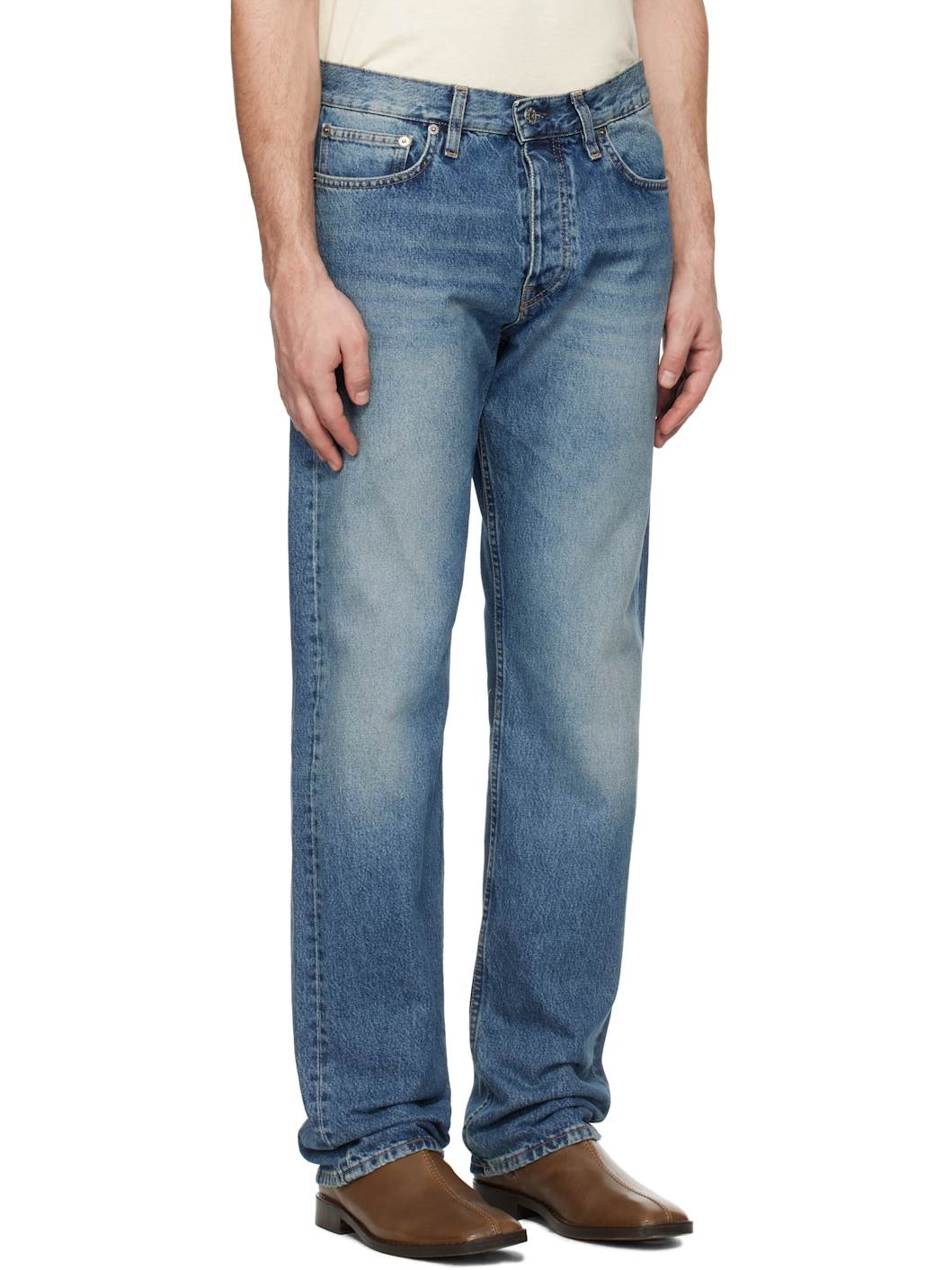 Blue Loose Jeans - 2