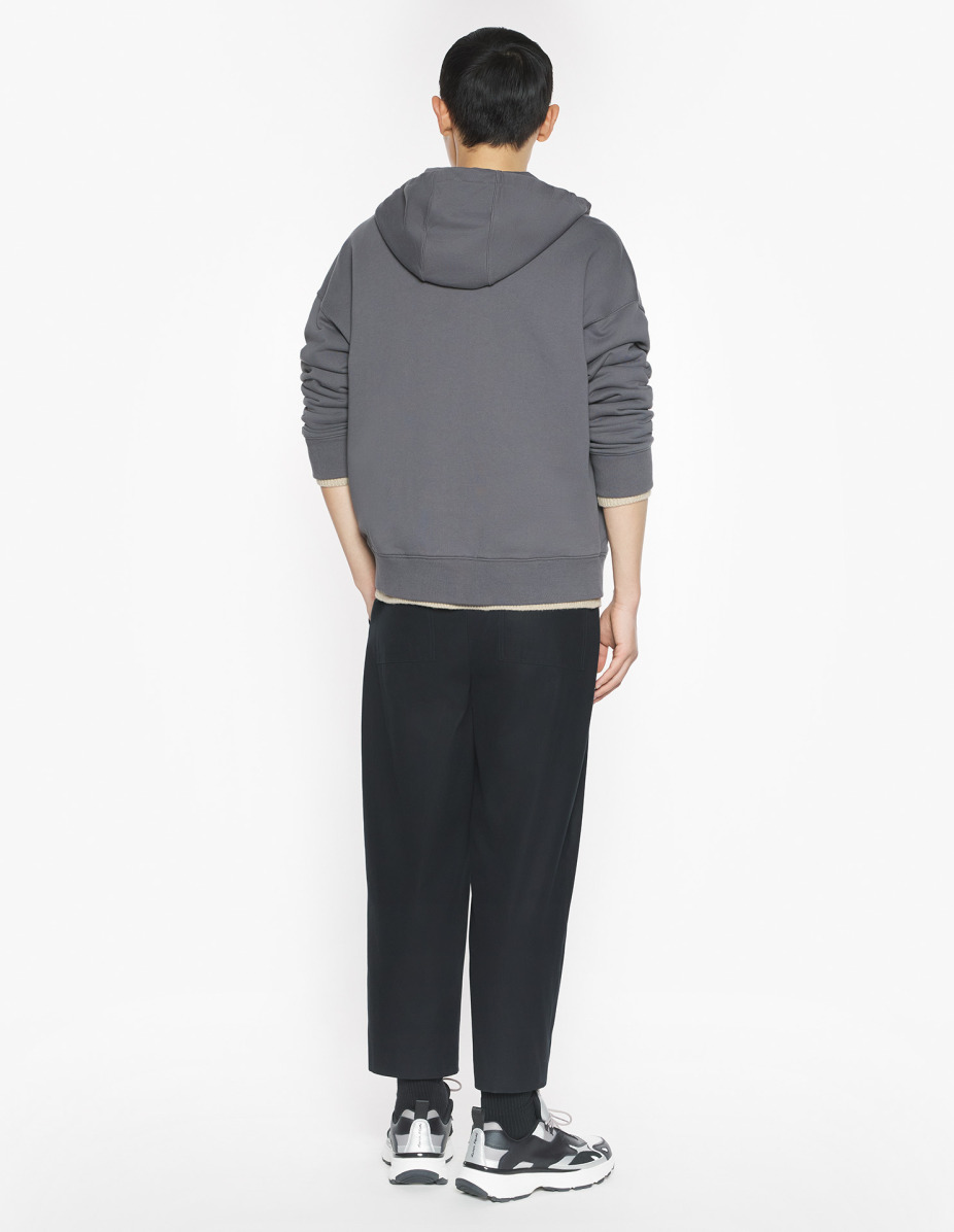 FOX HEAD ZIPPED OVERSIZE HOODIE - 5
