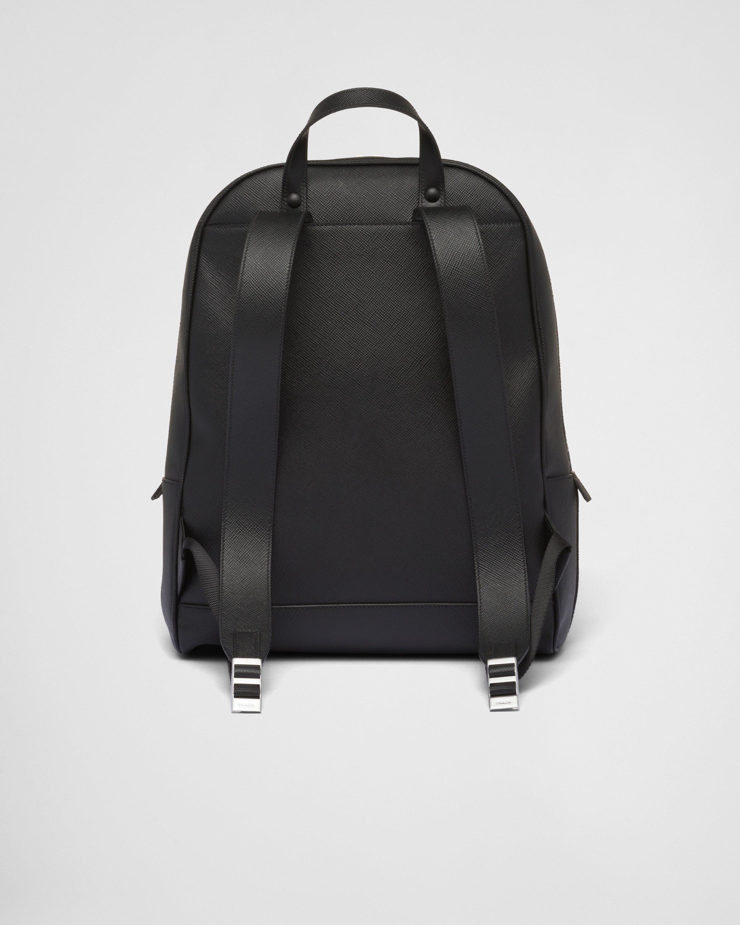 Saffiano leather backpack - 4