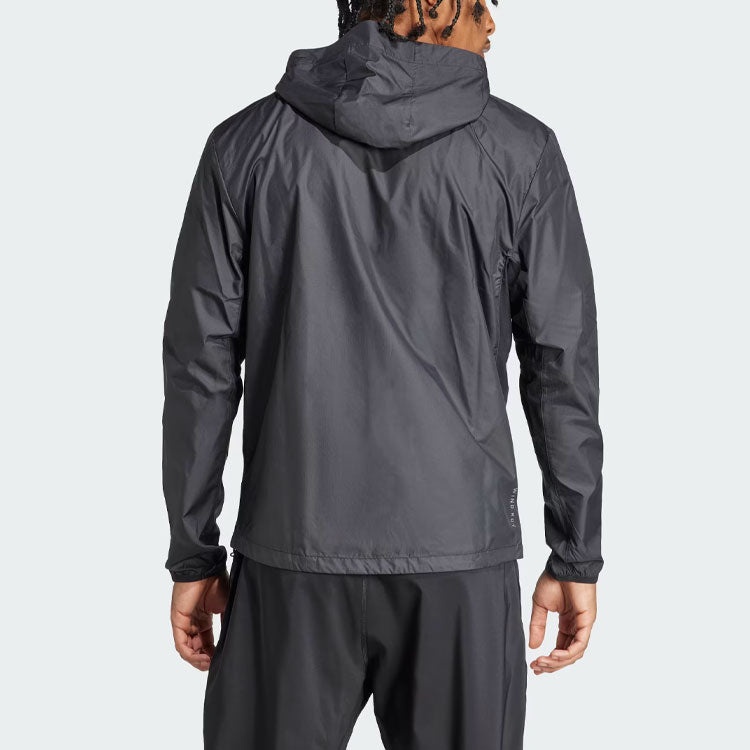 adidas Own the Run Jacket Asia Sizing 'Black' IN1483 - 4