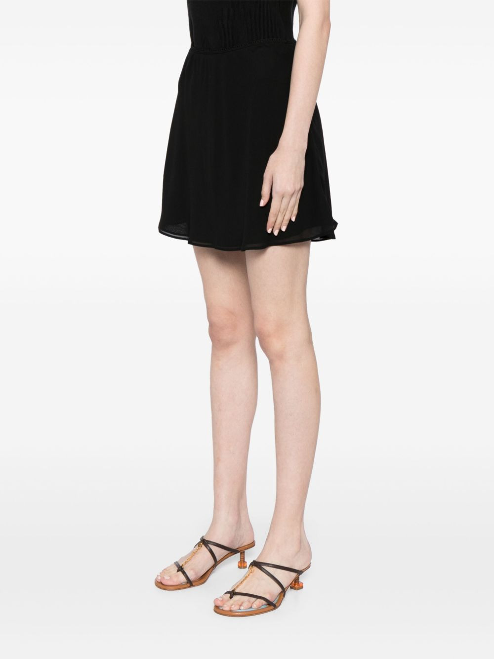 Brandy bow-detailing miniskirt - 3