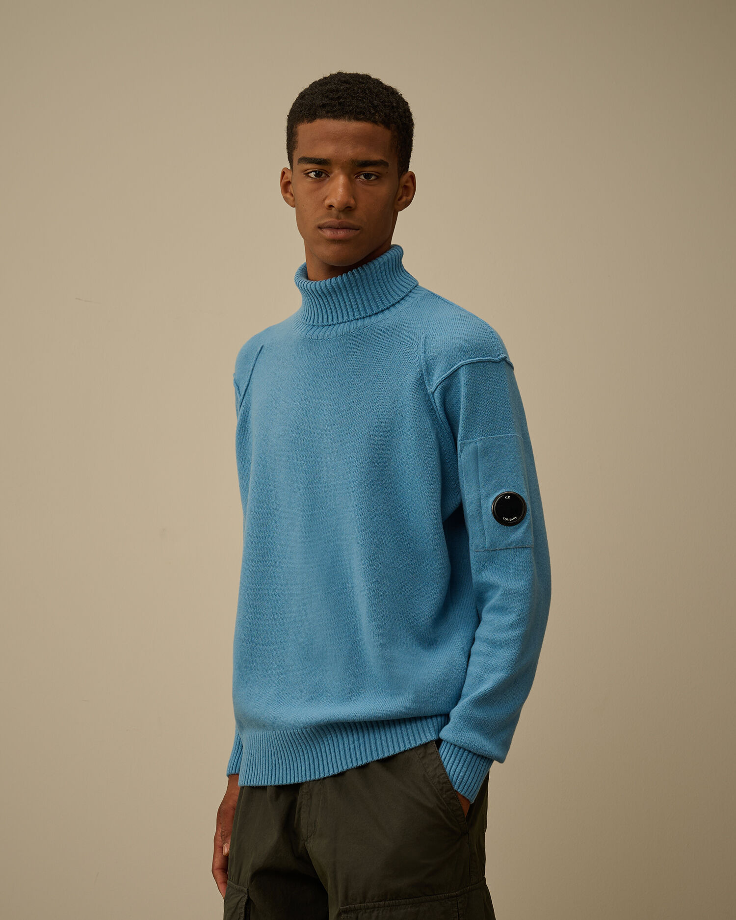 Lambswool GRS Turtleneck Sweater - 3