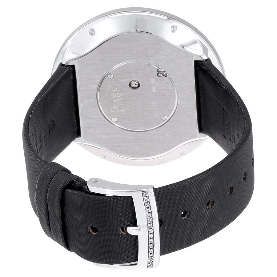 Piaget Limelight Dancing Light Silver Dial Satin Strap Ladies Watch G0A36156 - 3