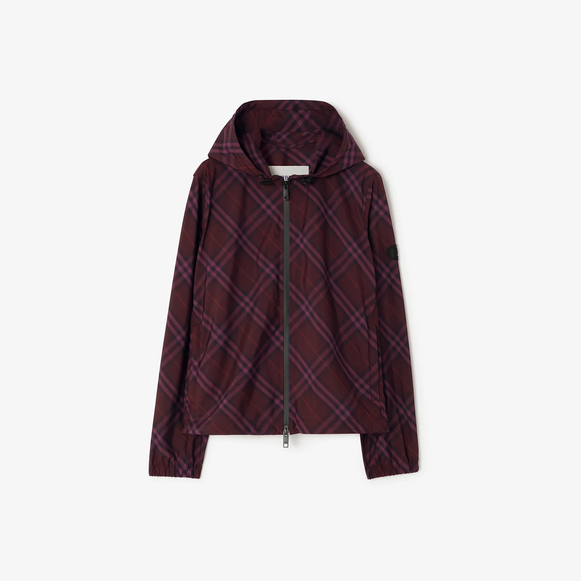 Check Salcombe Hooded Jacket - 1
