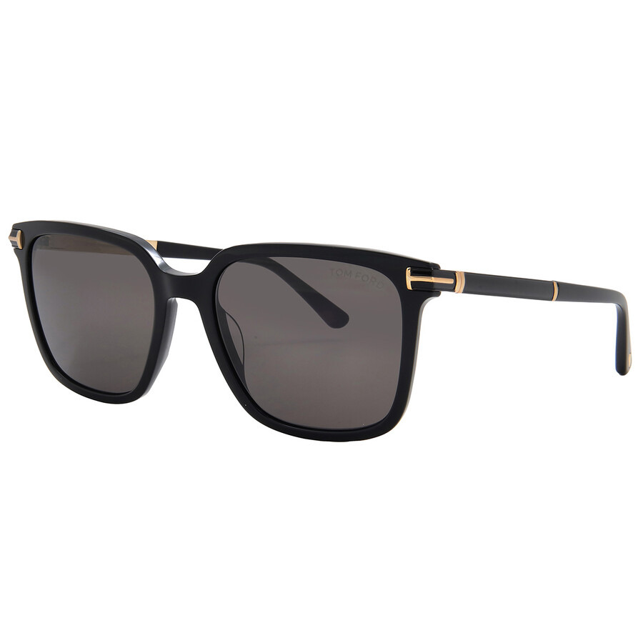 Tom Ford Jochem Smoke Sport Men's Sunglasses FT1183 01A 56 - 2