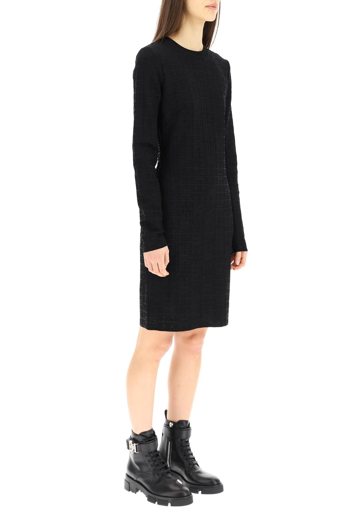 4G JACQUARD KNIT DRESS - 3