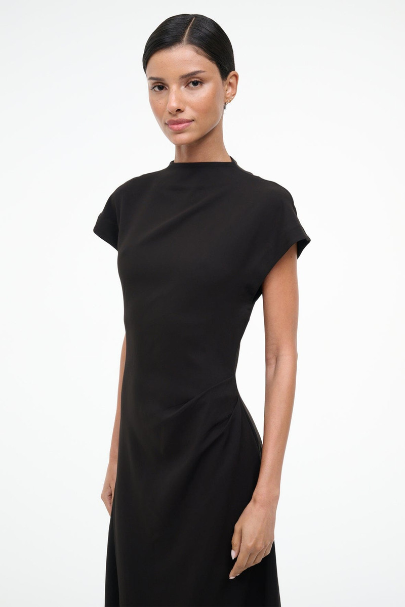 STAUD STAUD ZAYA DRESS BLACK outlook