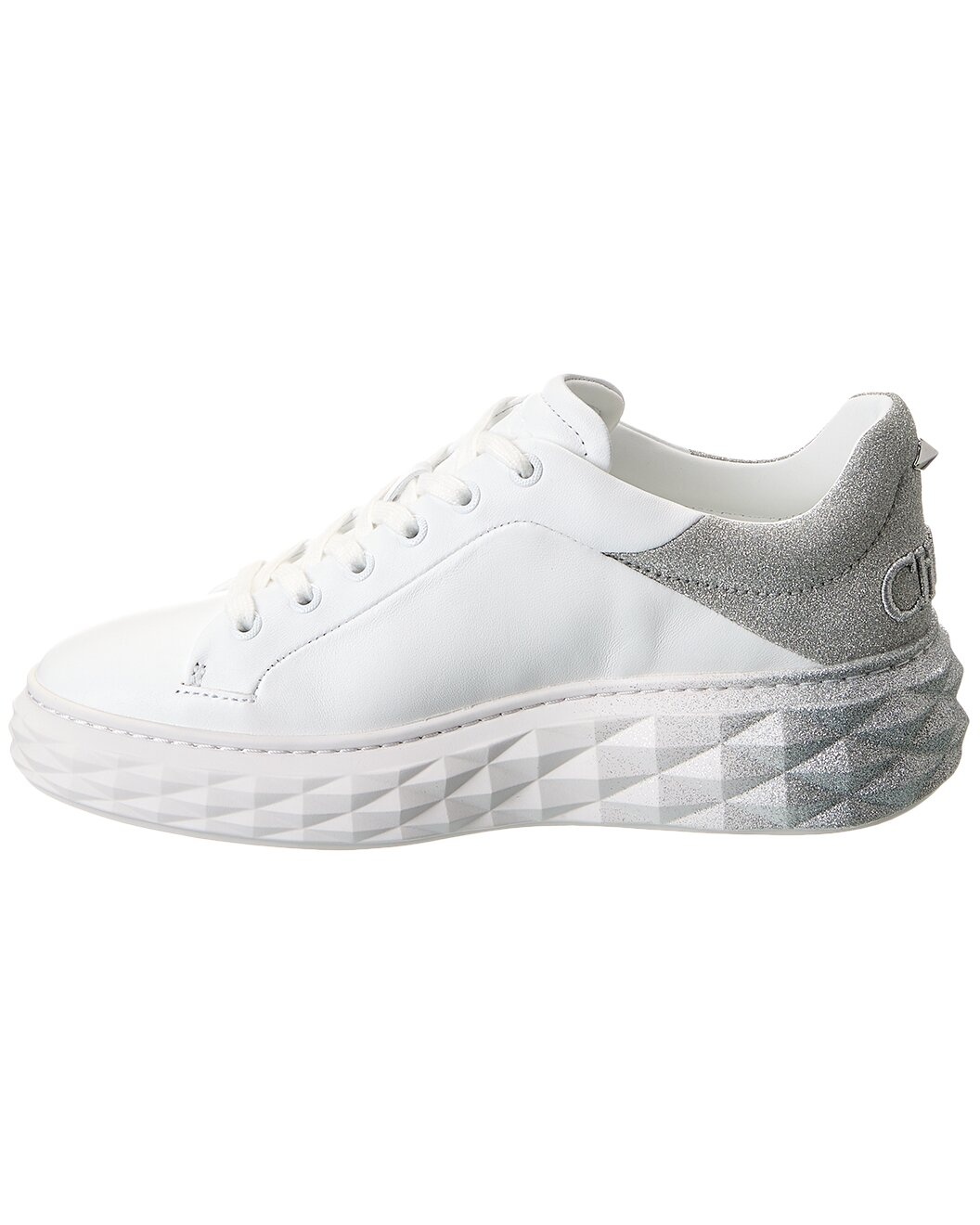 Jimmy Choo Diamond Maxi/F II Leather Sneaker - 2