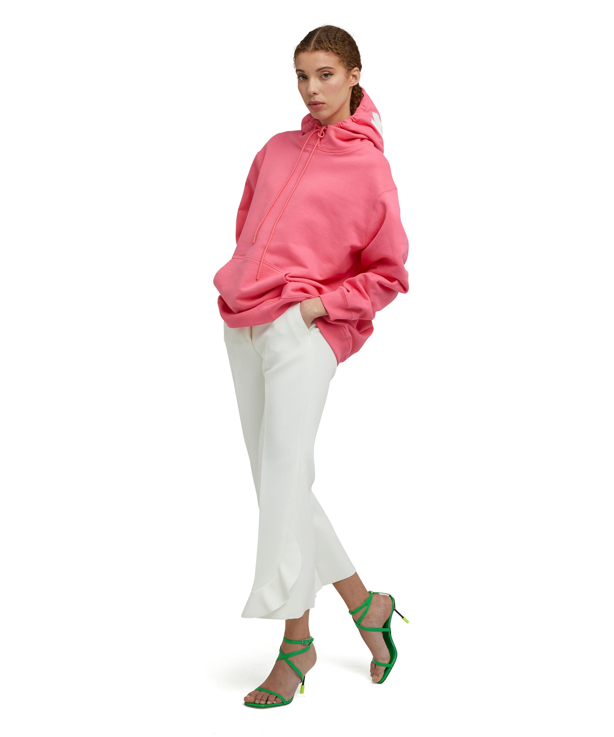 Double crepe cady pants with straight legs - 5