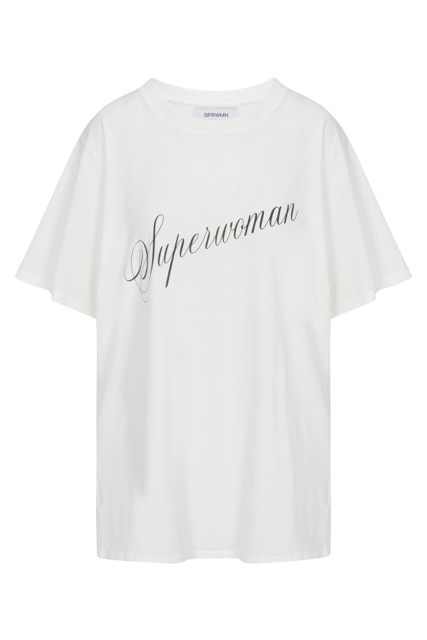 WHITE CLASSIC SUPERWOMAN TEE - 6