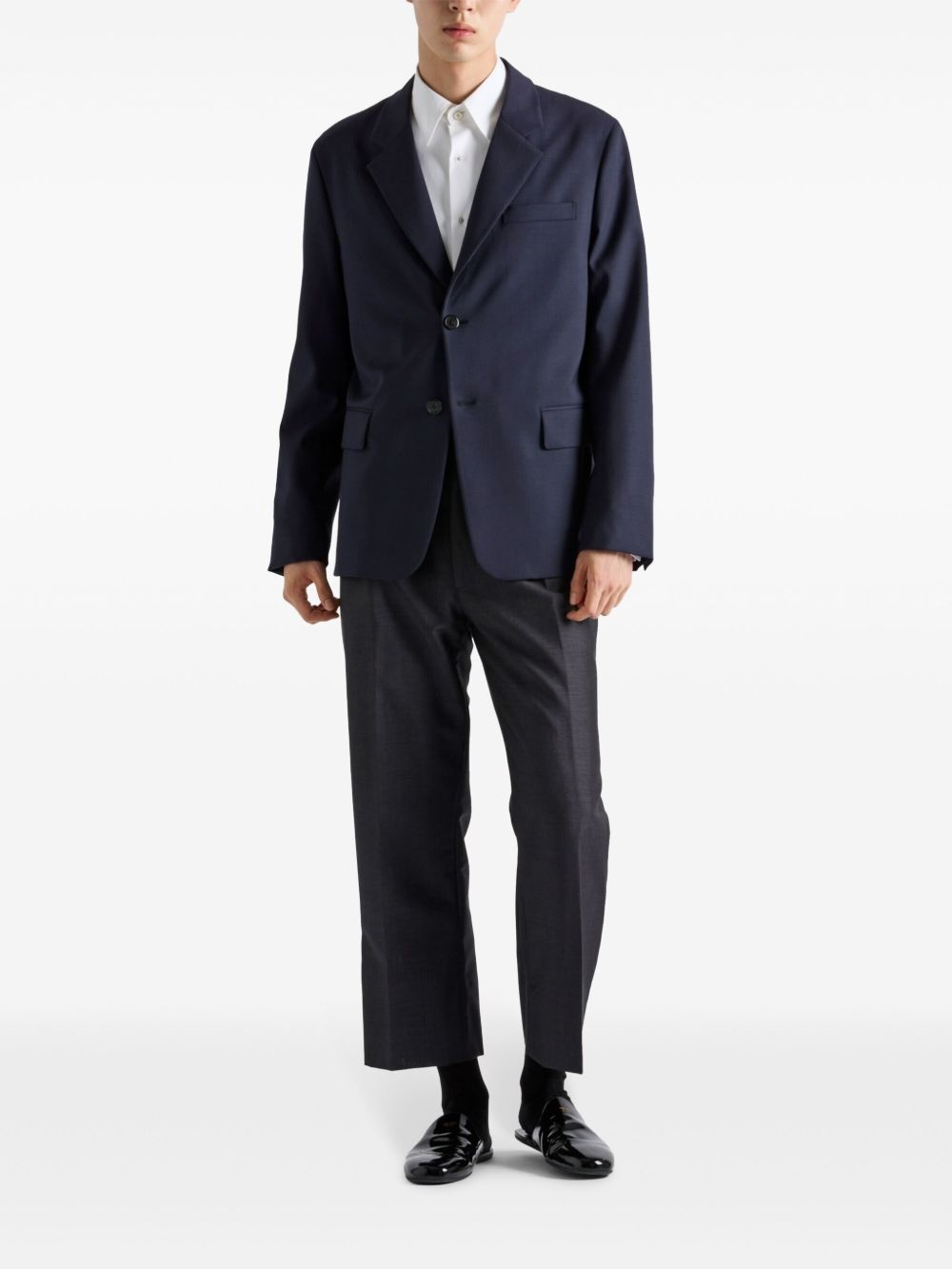 single-breasted blazer - 2