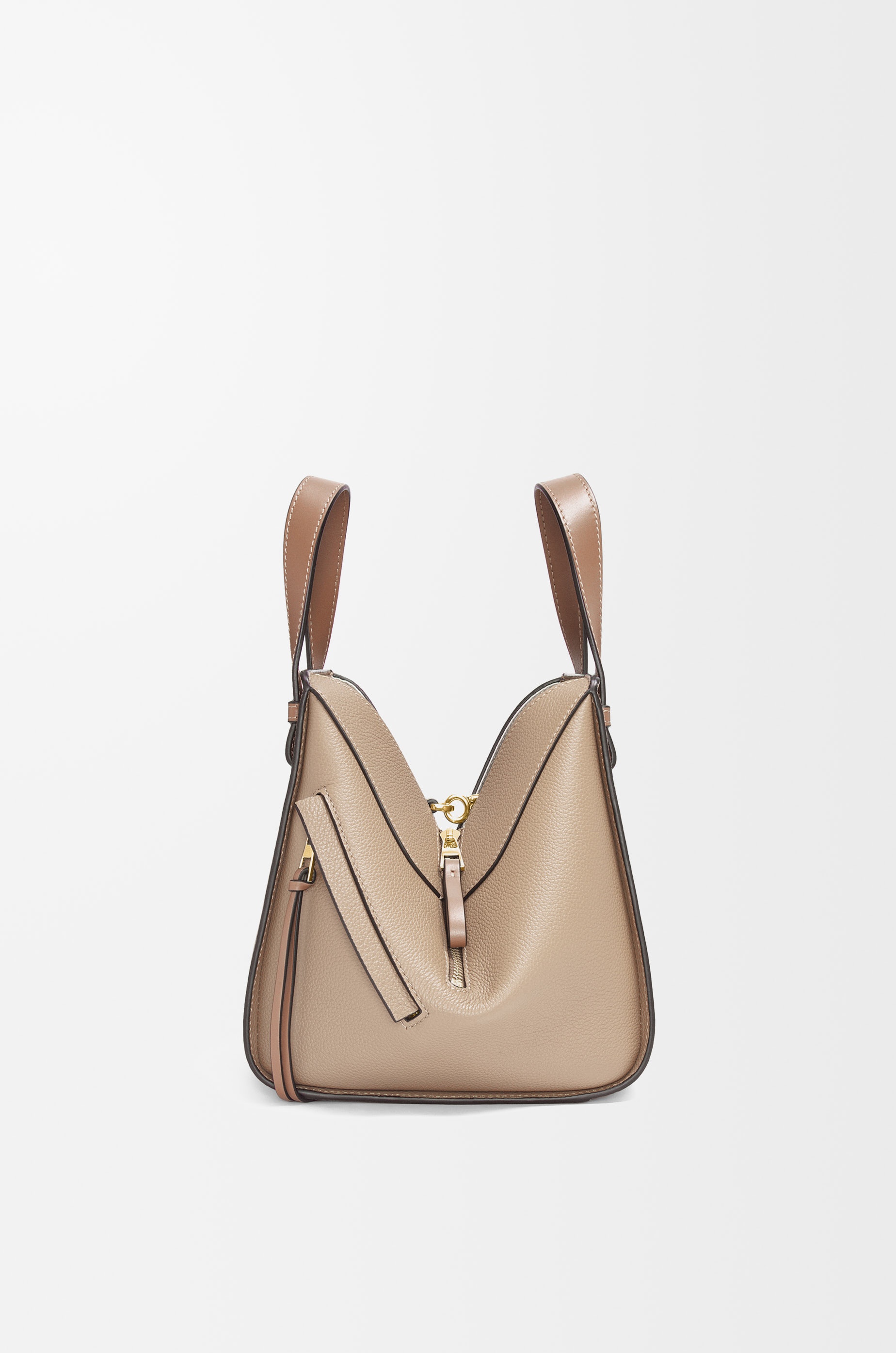 Compact Hammock bag in soft grained calfskin - 5