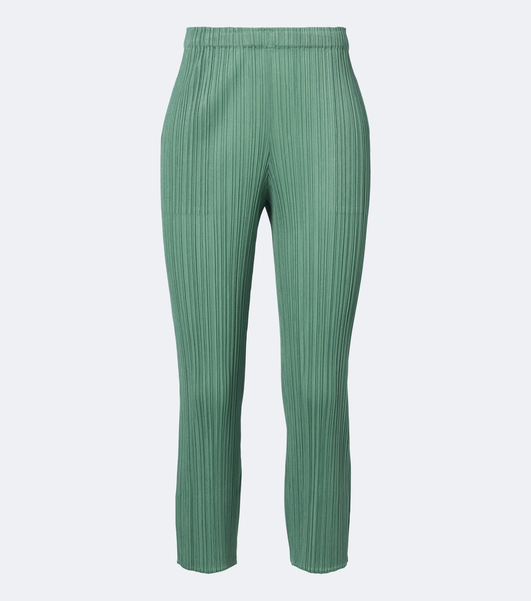 Monthly Colors: August pleated slim pants - 1