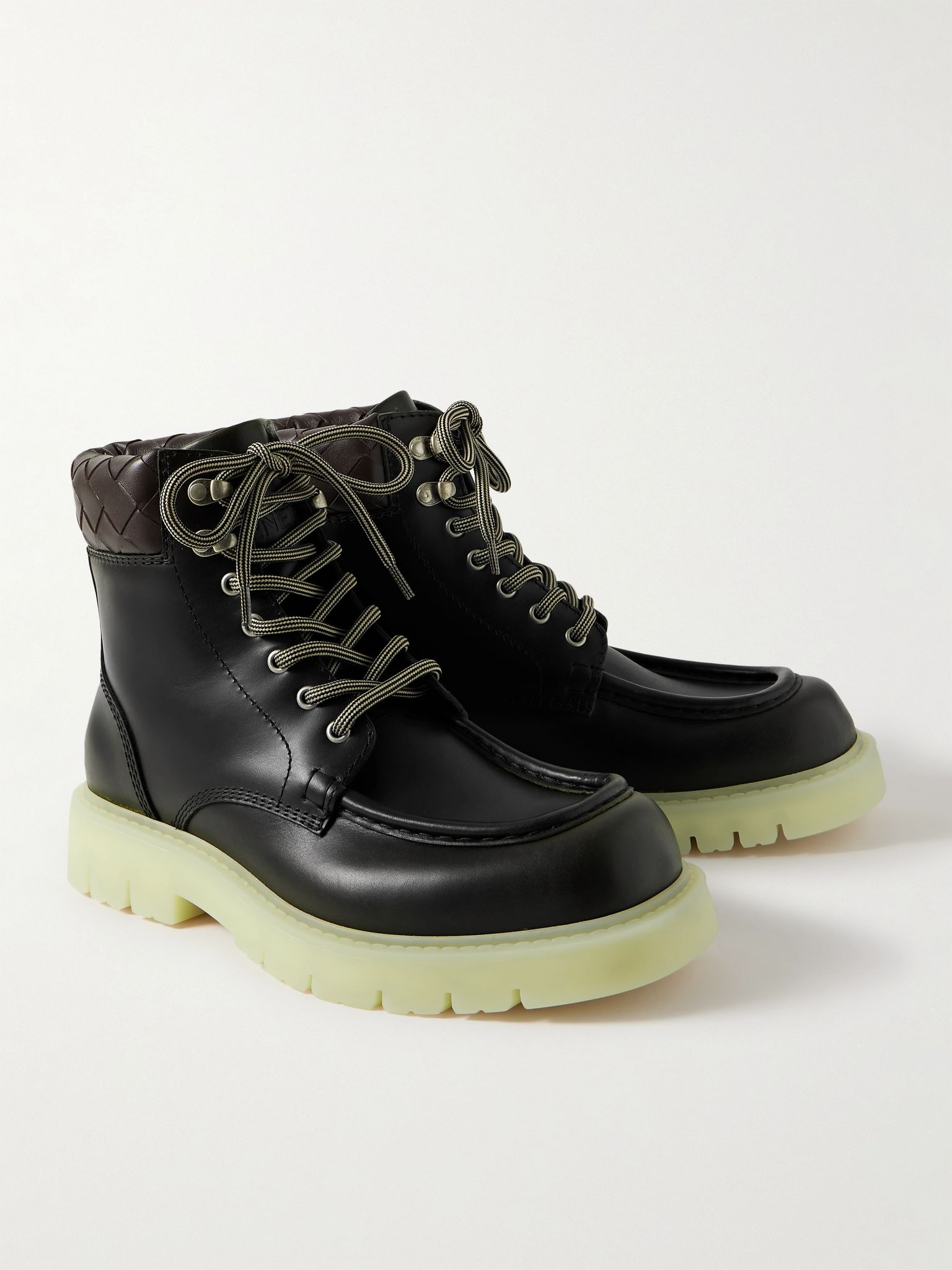 Haddock Leather Ankle Boots Black - 4