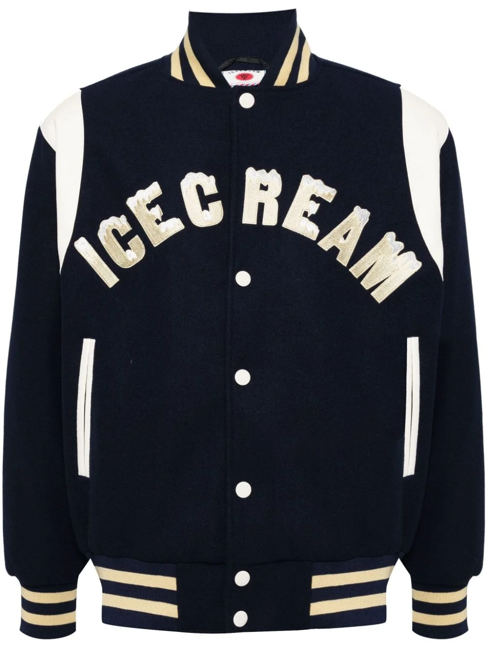 drippy varsity jacket - 1