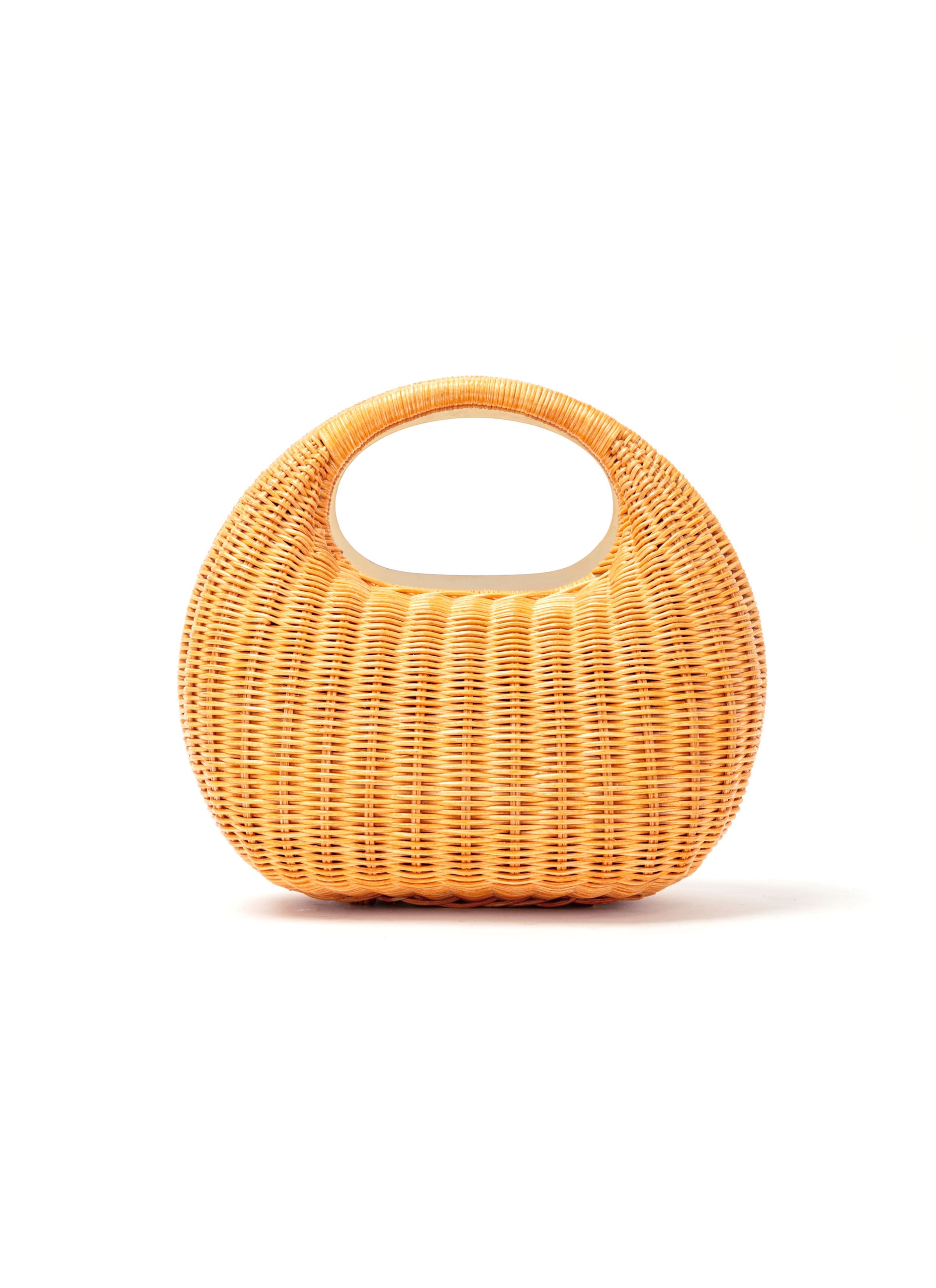 Rattan Round Bag - 2