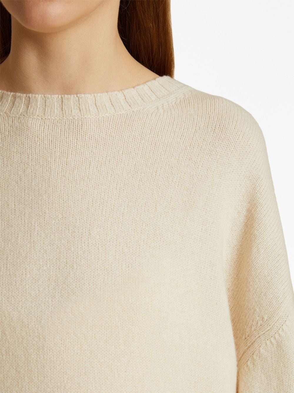 Camilla crew-neck cashmere jumper - 6