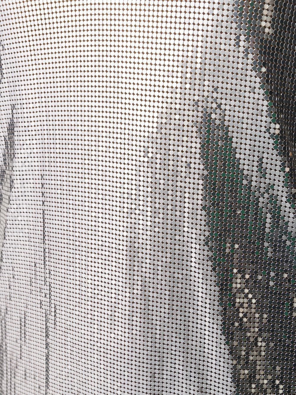 metallized mesh dress - 5