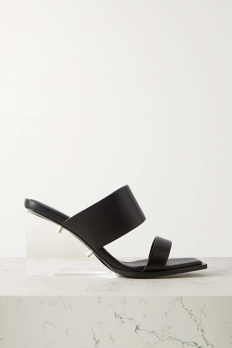 가죽 mules - 1
