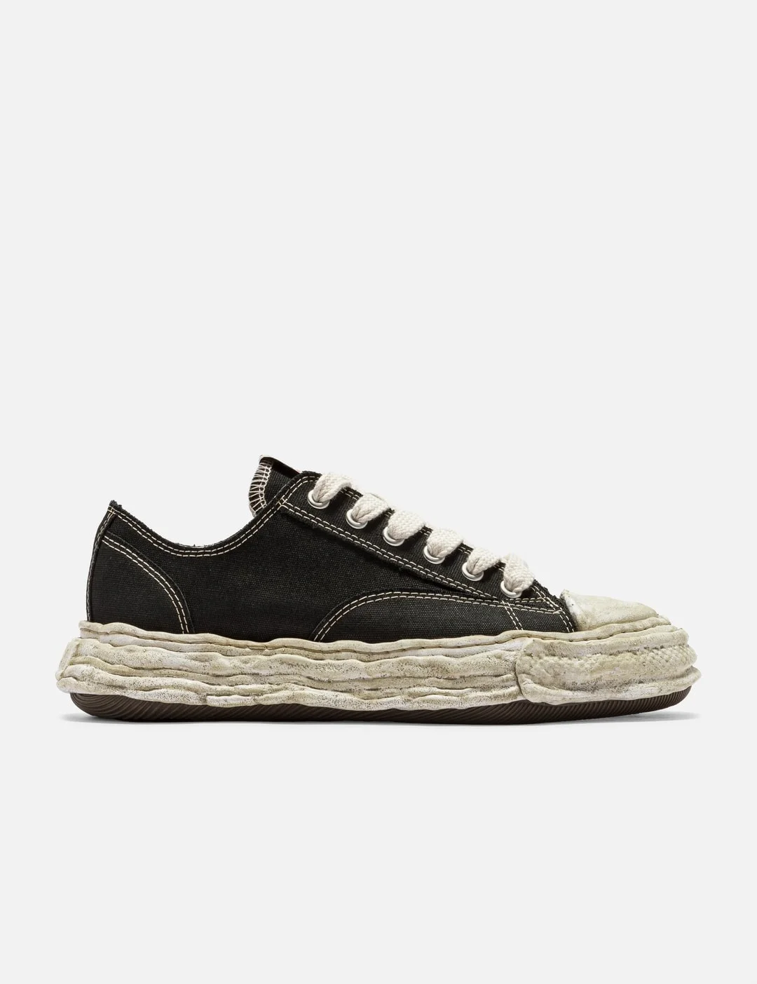 "PETERSON23" OG SOLE GARMENT DYED CANVAS LOW-TOP SNEAKER - 1