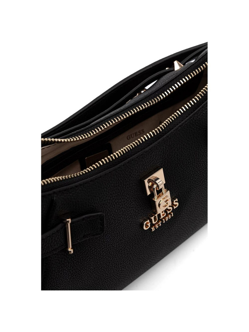 Yesba pebbled-effect padlock shoulder bag 4