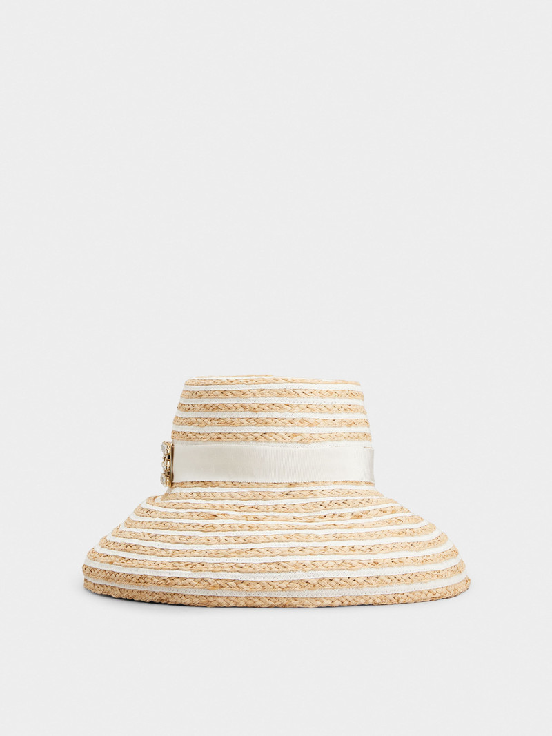 Très Vivier Hat in raffia 1