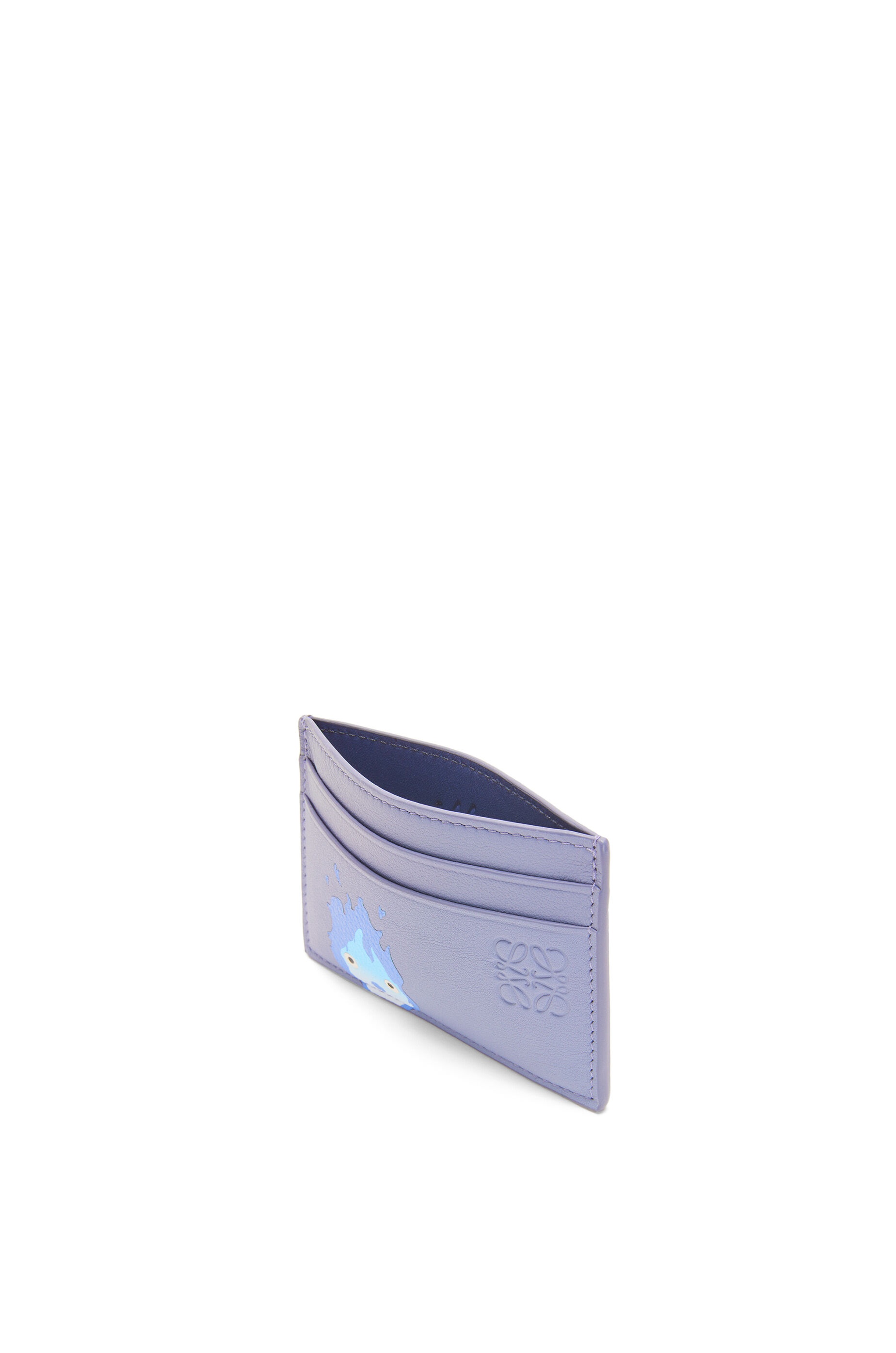 Calcifer plain cardholder in classic calfskin - 2