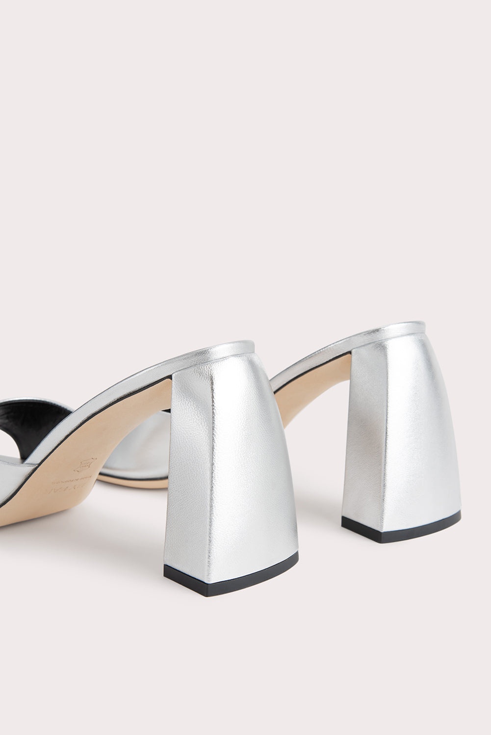 MICHELE SILVER METALLIC LEATHER - 3