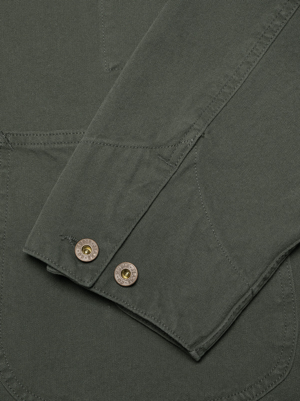 Howie Chore Jacket Duck Canvas Green - 4