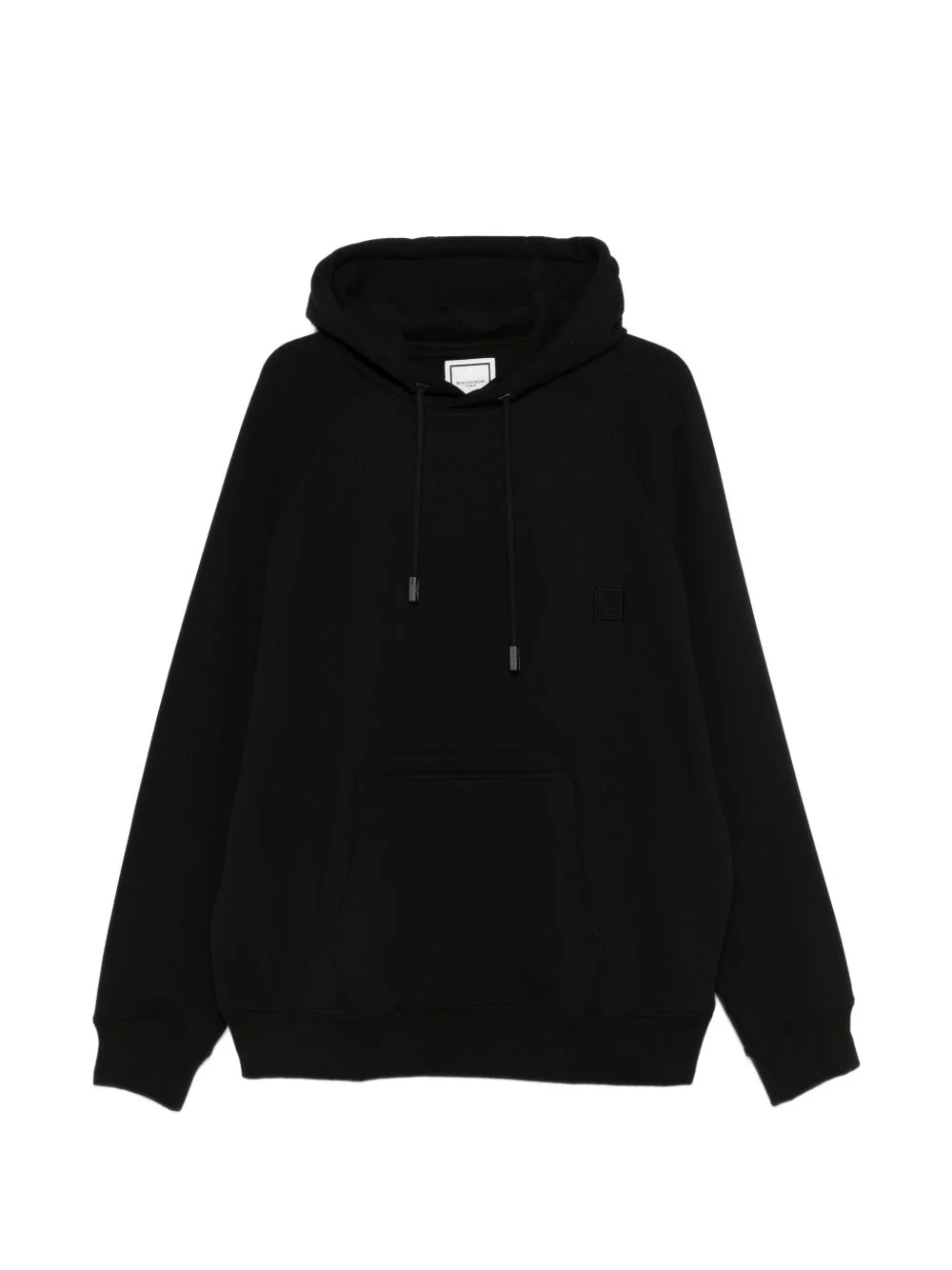 logo patch hoodie - 1