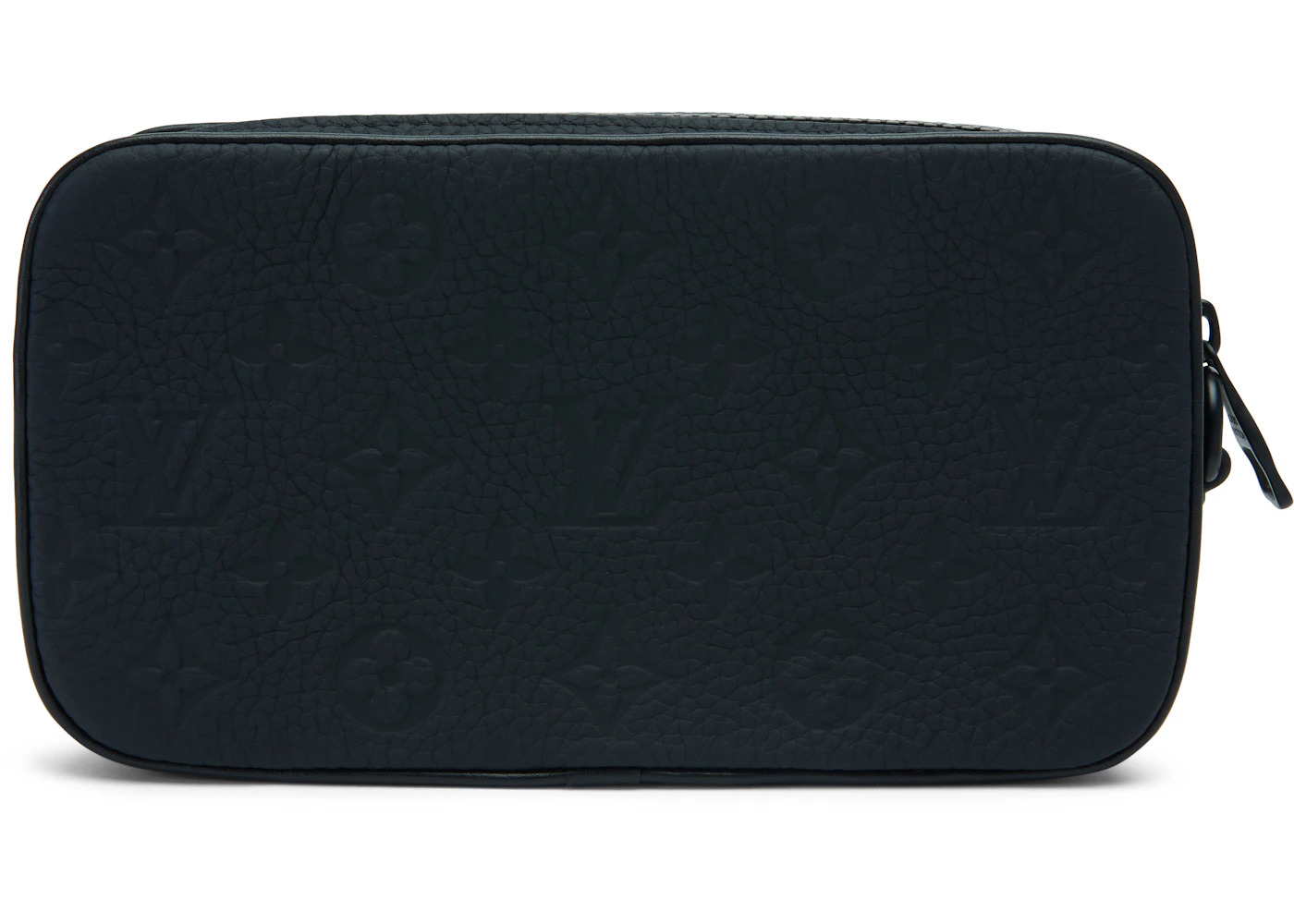 Louis Vuitton Pochette Volga Monogram Empreinte Orange Black - 2