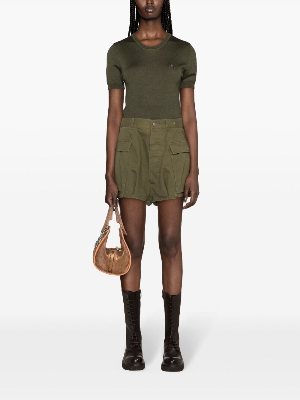 Bea Orb-embroidered T-shirt - 2