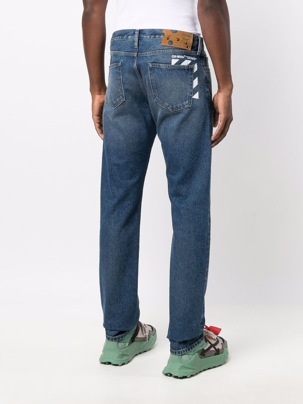 tapered slim-fit jeans - 4