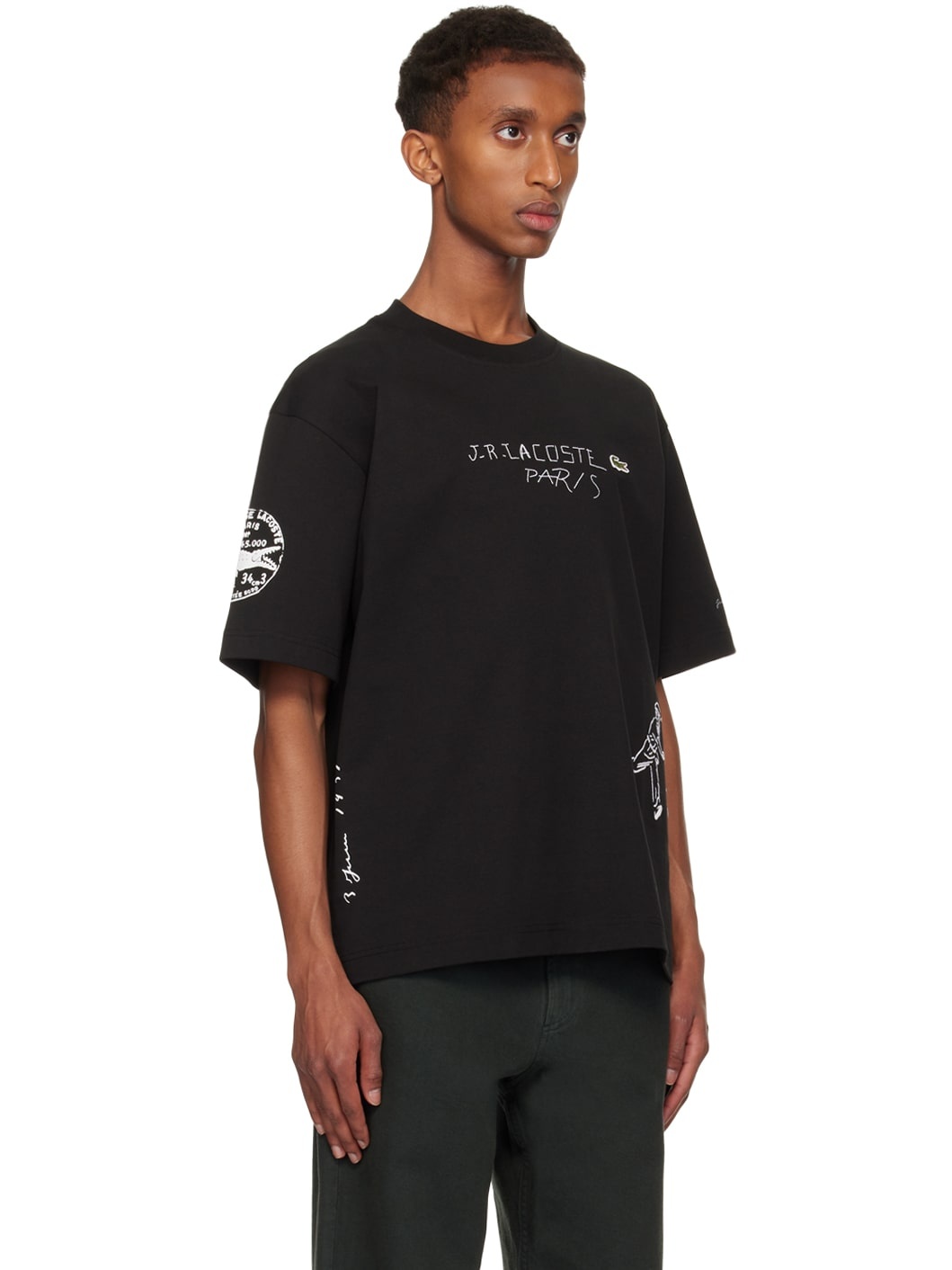 Black Loose Fit T-shirt - 2