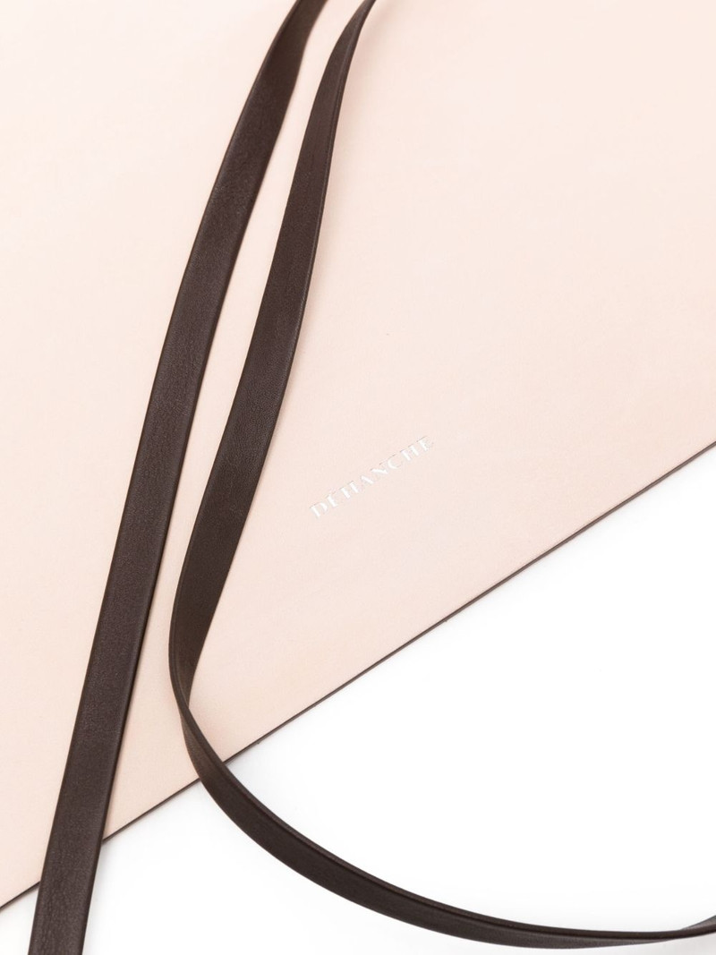 DÉHANCHE Undone Corset suede belt outlook