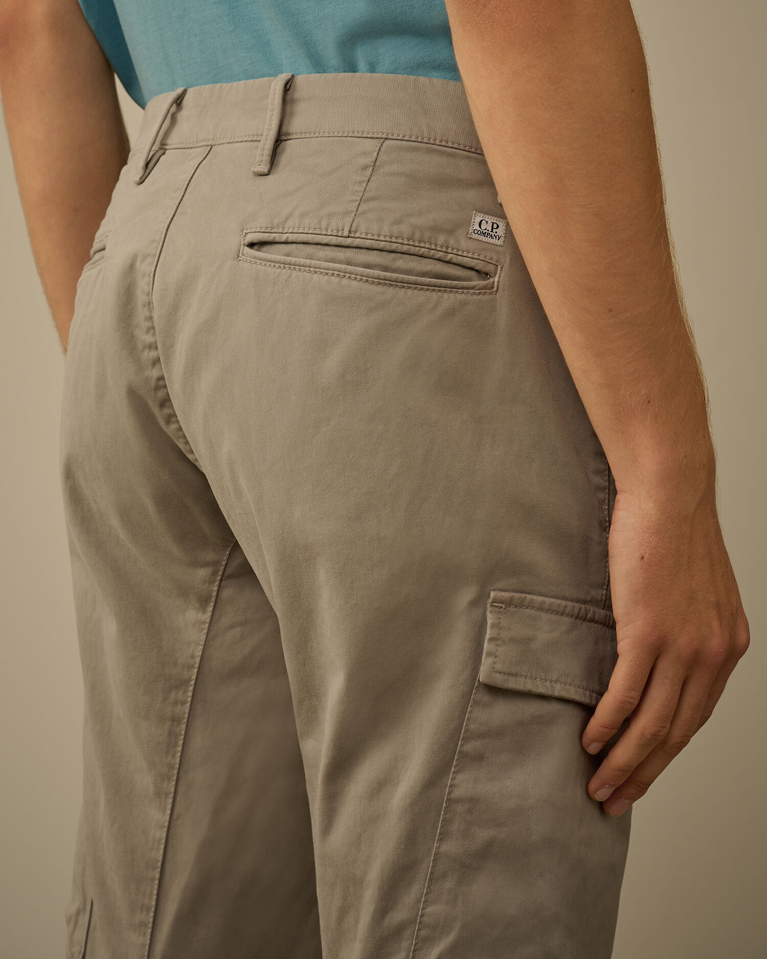 Stretch Sateen Ergonomic Cargo Pants - 6
